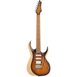 CORT X700 TOPBBG Elektrische gitaar Triality Open Pore Black Burst pas cher