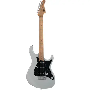 Cort G290 Modern PGR Elektrische Gitaar HSS Roasted Maple Pale Graphite met Seymour Duncan TB4 pas cher