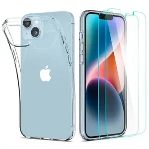 SPIGEN - CRYSTAL - PACK IPHONE - 14 - PLUS - KRISTALHELDER pas cher
