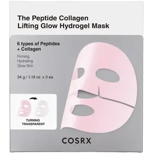 COSRX The Peptide Collagen Lifting Glow Hydrogel Mask 3EA
