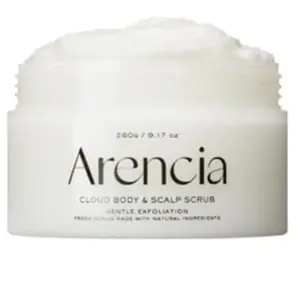 Arencia Fresh Cloud Body & Scalp Scrub White Tea & Neroli Lichaamsscru... pas cher