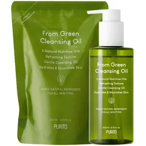 Purito Seoul Nettoyant Visage From Green Oil Refill 200ml 2 Unités pas cher