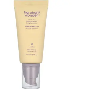 HARUHARU Black Rice Moisture Airyfit Daily Sunscreen Spf 50+ - Opalovací Krém Na Obli ej pas cher