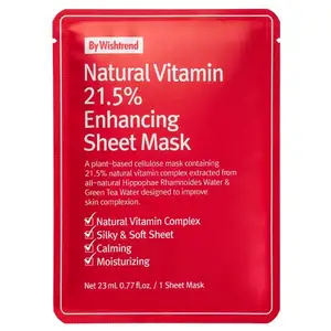 By Wishtrend Natural Vitamin 21,5% Enhancing Sheet Mask 23 ml
