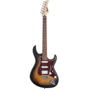 Comparateur de prix : Cort G110 Open Pore Sunburst - Elektrische gitaar - sunburst