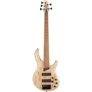 Cort B5 Element - Basse électrique 5 cordes - Naturel pores ouverts