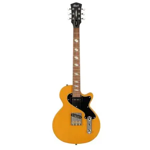 Cort SUNSET TC - Guitare électrique - Jaune moutarde pores ouverts