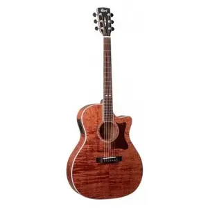 Cort GA5F-FMH - Guitare électro-acoustique série Grand Régal - Naturel pores ouverts