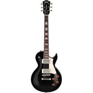 CORT CR200BK2 Elektrische gitaar LP-model zwartVendu parbax-music