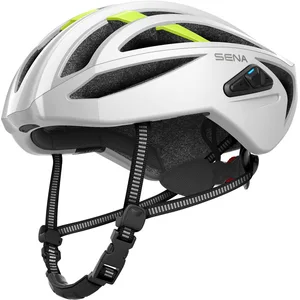 Sena R2 EVO Casque de vélo de route (Matte White, L) pas cher