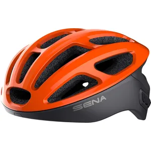 Sena R1 Casque de Vélo Connecté (Electric Tangerine, L) pas cher
