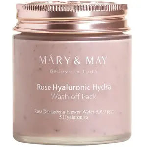 Mary & May Rose Hyaluronic Hydra Wash Off Pack - Hydrata ní Ple ová Maska