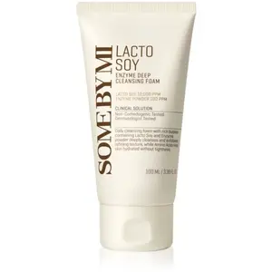 Some By Mi, Nettoyant pour le visage, Gesichtsreinigungsschaum mit Laktoseenzymen (Eyzyme Deep Cleansing Foam) 100 ml (Mousse nettoyante, 100 ml) pas cher