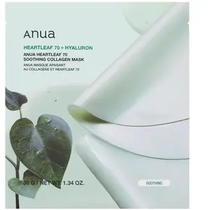 Anua, Masque pour le visage, Heartleaf 70 Soothing Collagen Mask 1 pcs pas cher