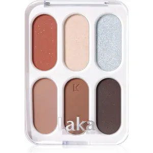 Laka, Fard à paupières, Forever6 Palette pour les yeux - 01 Début, 7 Grammes (01 Début) pas cher