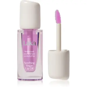 Laka, Soin pour les lèvres, Huile végétale apaisante pour les lèvres - pourpre (Huile à lèvres, 4.50 ml) pas cher
