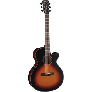 CORT COSFXE3TSS2 Folkgitaar, SFX-E, 3-Tone Sunburst, voorversterker pas cher