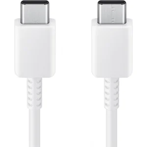 Samsung GP-TOU021RFB - Câble USB - 24 pin USB-C (M) pour 24 pin USB-C (M) - 1 m - USB Power Delivery (3A, 25W) - blanc