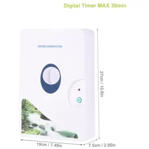 Purificateur d'air - HILILAND - Générateur d'ozone 600 mg/h - Dissolut...Vendu parcdiscount