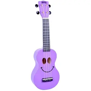 Mahalo U-SMILE Smiley Series Sopraan ukulele Paars pas cher