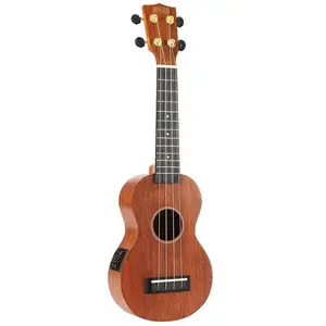 Mahalo MJ1VTTBR Java Series elektrisch-akoestische sopraan ukelele pas cher