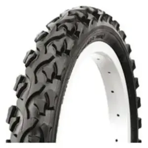 Pneu VTT - Deli - 12 1/2x1.75 - Noir - Mixte - Caoutchouc pas cher