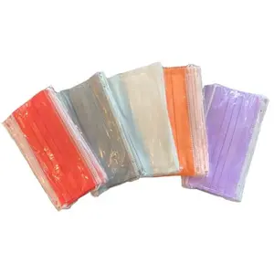 NOTRE SELECTION Boîte de 50 masques respiratoires jetables 4 plis Type ii r bfe 98 % multicolores - MASQUES13 pas cher