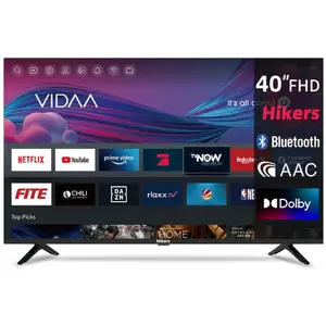 Hikers TV Ful HD 40(101 cm)40DVB-T2/S2 smart TV ViDAA Netlix Prime vid... pas cher