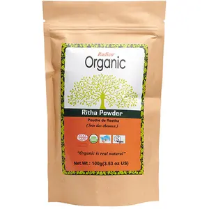 Radico Poudre Indienne Bio de Reetha 100g pas cher