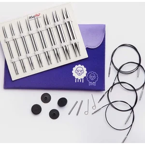 KnitPro Nova Metal Vewisselbare naaldenset Deluxe pas cher