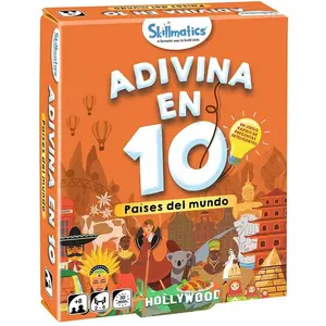 Jeu de société - LUDILO - Devinez Dans 10! - Blanc - 8 ans et plus - Jeu de cartes pas cher