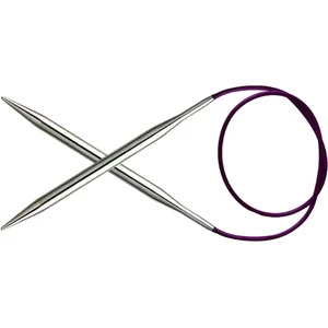 Aiguilles à tricoter circulaires fixes cable 80 cm Nova Metal du n° 2,5 à 5 - Knitpro(...) - 4 Gris