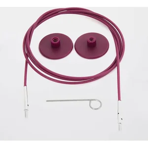 KnitPro Kabel 50cm paars.