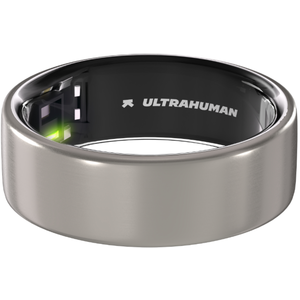 Ultrahuman Ring Air - Raw Titanium - Maat 13 pas cher