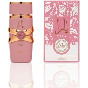 Lattafa Yara Elixir - Eau de parfum rose et or - Flacon en verre de lu... pas cher