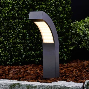 LUCANDE Led Borne Eclairage Exterieur 'Lennik' en aluminium pas cher