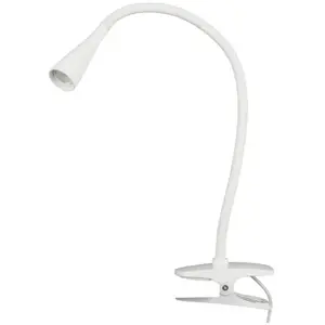 Lindby - Klemlamp - 1licht - kunststof, siliconen, metaal - H: 44 cm -...Vendu parbol