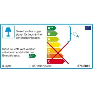 LUCANDE Luminaire extérieur à intensité variable 'Kiran' en aluminium pas cher