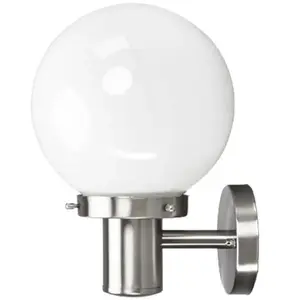 LINDBY Applique extérieure à intensité variable 'Samuel' en inox pas cher