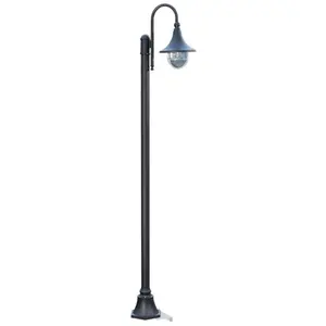 Lindby Lampadaire extérieur Daphne à intensité variable (Moderne) en N... pas cher