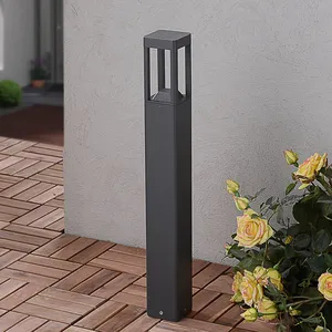 Luminaire extérieur LED - LAMPENWELT.COM - Bernd - Aluminium - Blanc chaud - IP54 pas cher