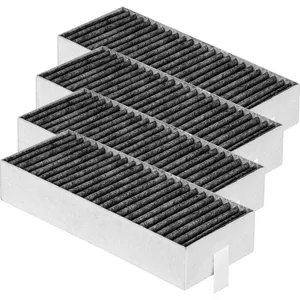 Lot de 4 filtres à charbon actif - compatibles avec Siemens HZ9VRCR0 1... pas cher