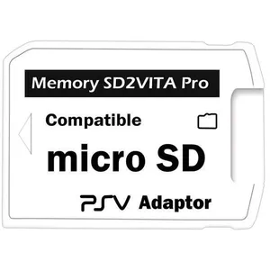 STRAßE TECH Adaptateur SD2VITA Pro 3.0 pour PS VITA 3.60 - Carte Mémoire Micro SD - HENKAKU - Full Coverage CM8DF pas cher