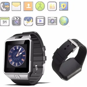DZ09 Smart Montre Intelligente Bluetooth GSM SIM Pour Android iOS Camé... pas cher