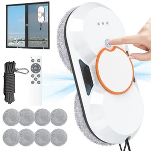 PRUMYA Robot Laveur De Vitre Automatique 3800Pa Réservoir 60ml - Téléc... pas cher