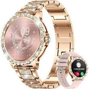 SUTEO 1.32 Diamond Smartwatch Féminine Etanche Avec 20 Modes Sportifs ... pas cher