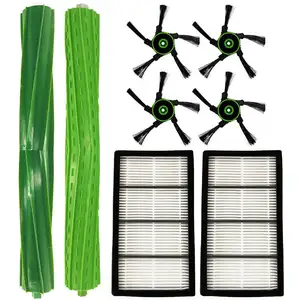 Lntyq Brosse cylindrique latérale et Filtre HEPA à poussière pour aspirateur iRobot Roomba S9 (9150) / S9 Plus (9550) pas cher