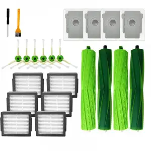 Kit d'accessoires iRobot Roomba e5 e5154 e6 i3 i7 i7156 i8 aspirateur rouleau de filtre hepa brosse latérale pièces de rechange pièces de rechange