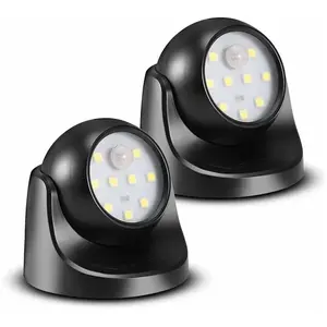 LNTYQ Spot led avec Detecteur de mouvement, 2 Unités Projecteur led Sans Fil... pas cher