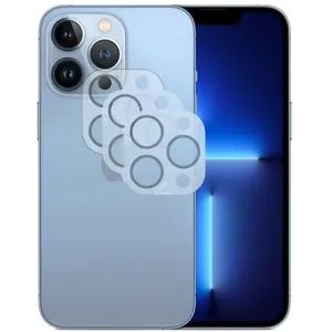 123 Pour iPhone 13 Pro : 3 Film Protection Objectif Caméra Arrière en Verre Trempé 9H Haute Définition Transparent - Yuan YuanVendu parcdiscount